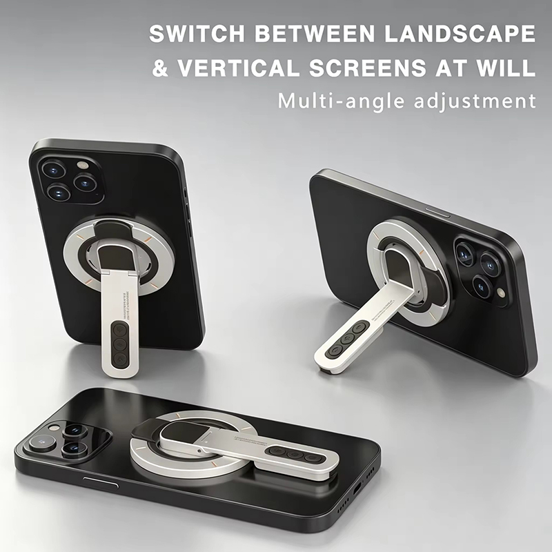 Men'S Accessories Holder - Dwustronny Magnetyczny Uchwyt Pierścieniowy do Telefonu