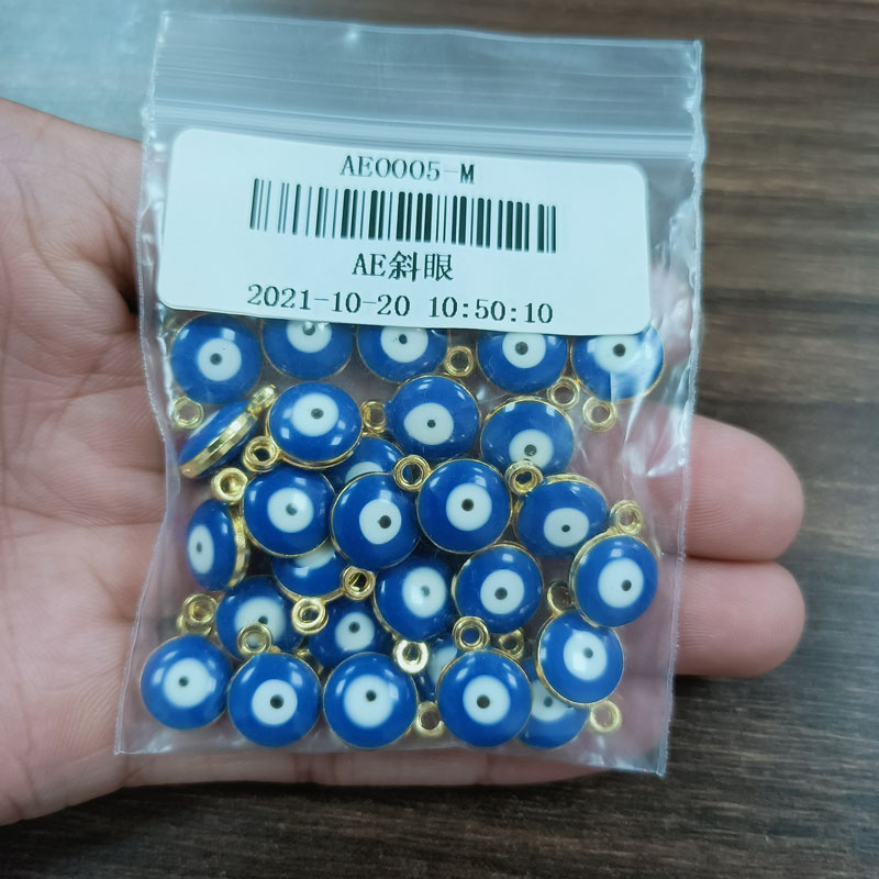 Men Accessories Evil Eye - 100 szt. zawieszek w kształcie tureckiego