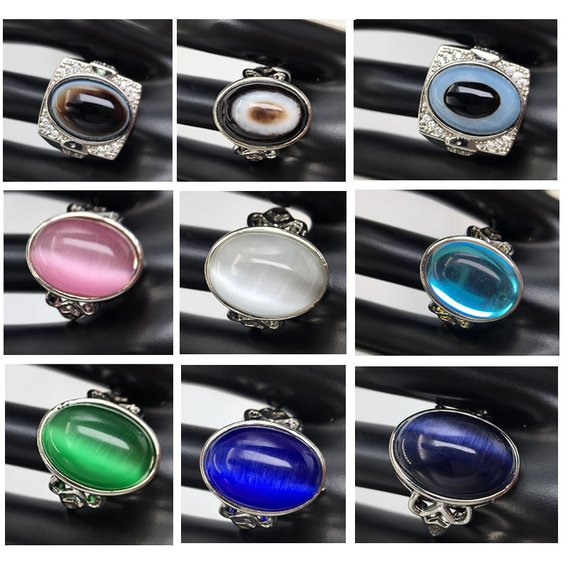 Men Accessories Evil Eye - Moda kreatywne złe oko koty pierścionek