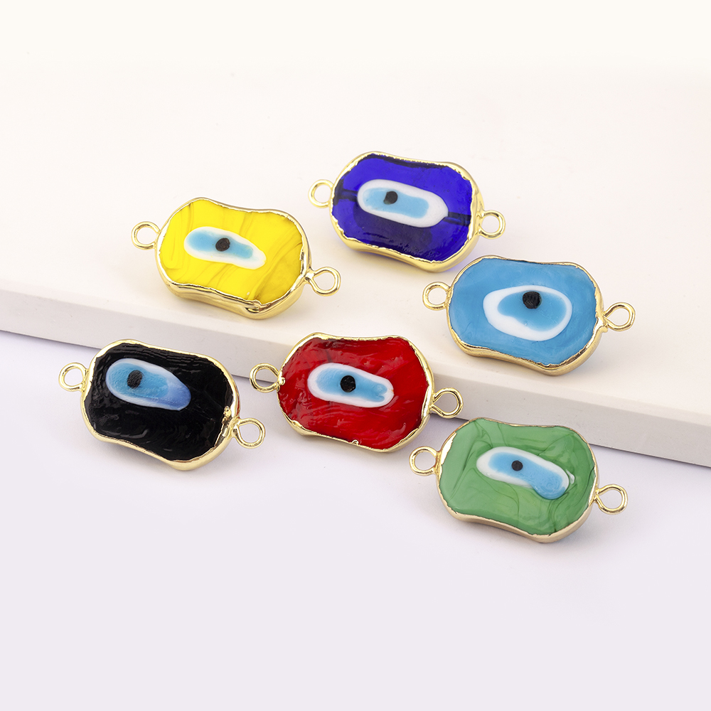 Men Accessories Evil Eye - Kolorowe zawieszki w kształcie oka proroka,