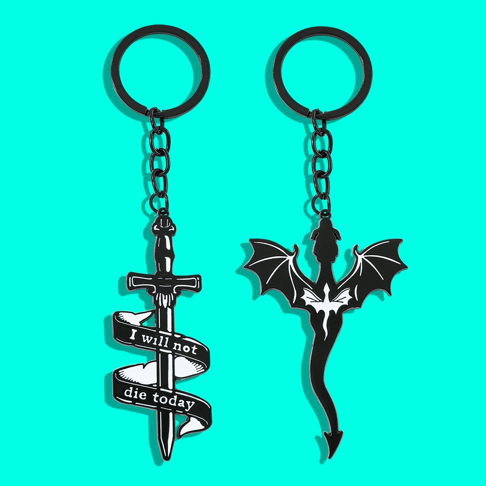 Men'S Accessories And Jewelry - Brelok Czarny Smok Czwartego Skrzydła, zawieszka