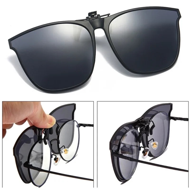 Sunglasses Polarized Men - Okulary przeciwsłoneczne polaryzacyjne nakładane na okulary