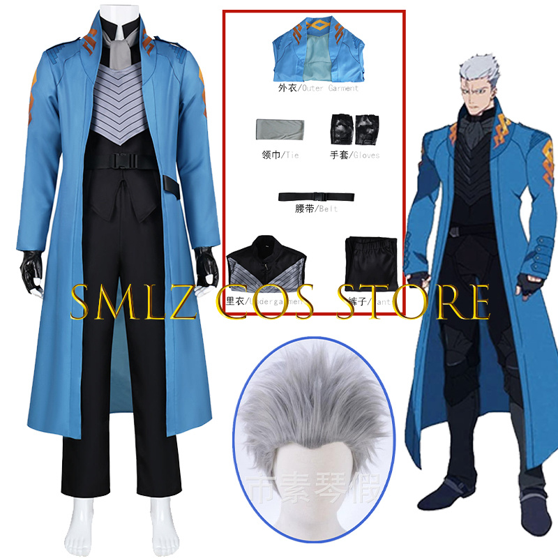 Men'S Accessories Anime - Nowy Kostium Cosplay Vergila z Cry