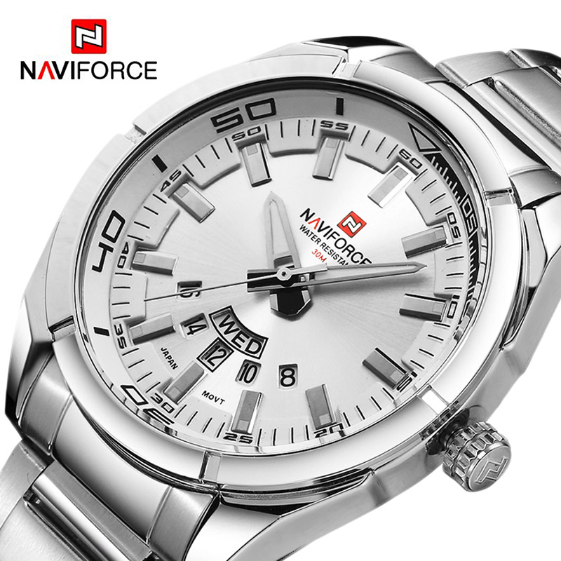 Men'S Accessories Display - Zegarki męskie marki NAVIFORCE, w całości