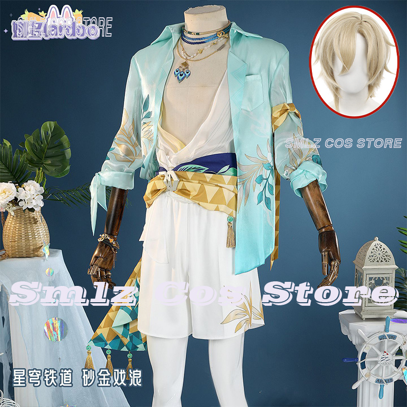 Men'S Accessories Anime - Kostium cosplay Aventurine z gry Honkai: