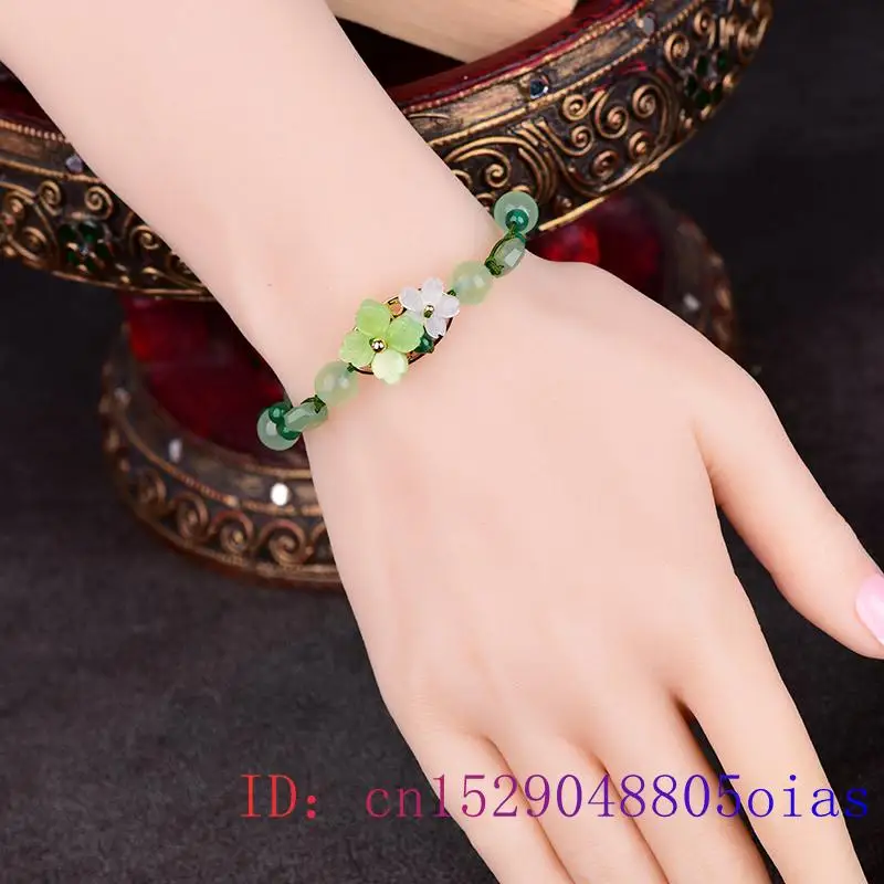 Zielonego jadeitu kwiatowa bra – Bead Bracelet Men recenzja i cena