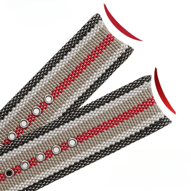 Tkane nylonowe paski do zegark – Men'S Accessories Burberry recenzja i cena