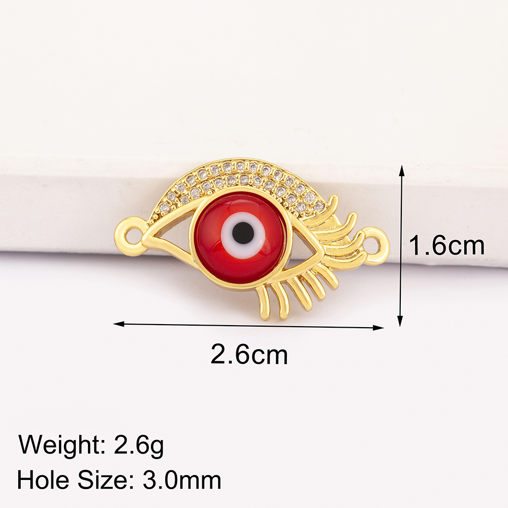 Kolorowy, błyszczący kryształo – Men Accessories Evil Eye recenzja i cena