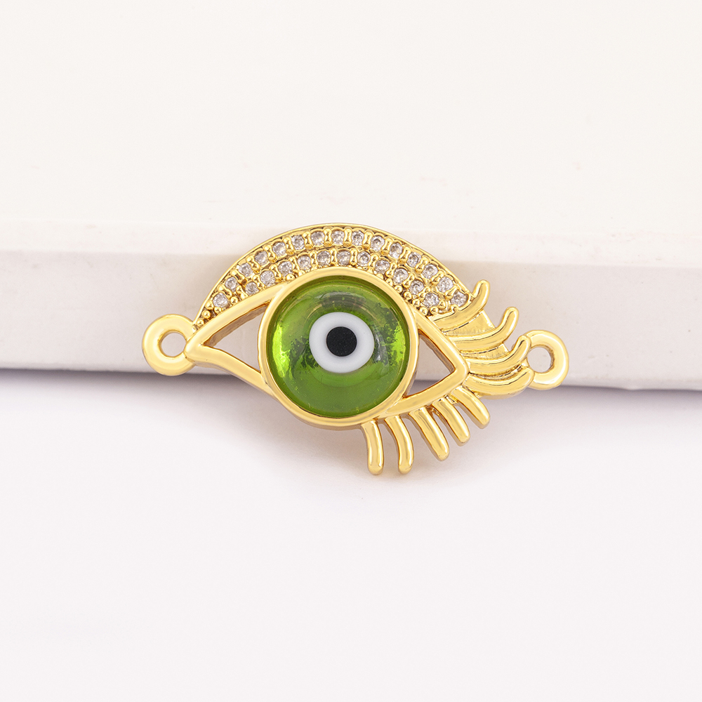 Kolorowy, błyszczący kryształo – Men Accessories Evil Eye recenzja i cena