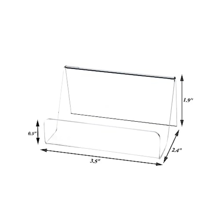Akrylowy stojak na wizytówki n – Men'S Accessories Holder recenzja i cena
