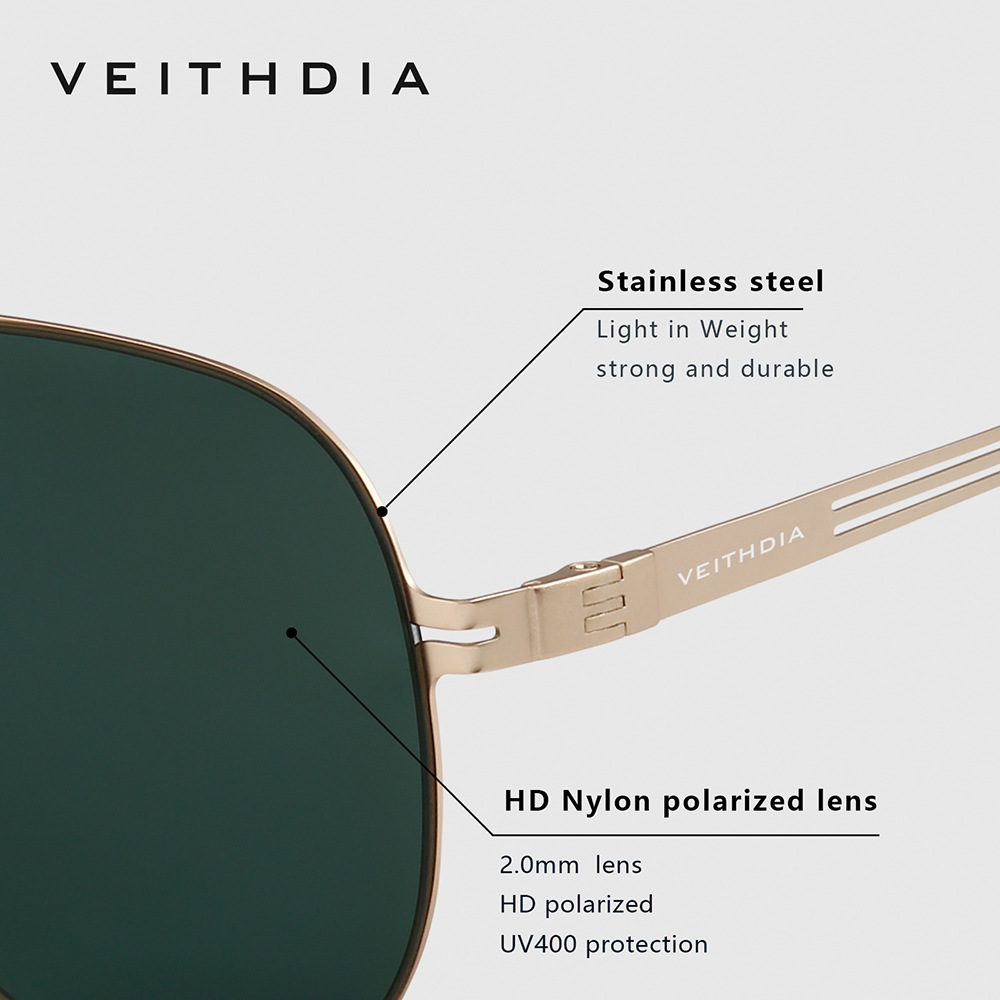 Okulary przeciwsłoneczne VEITH – Sunglasses Polarized Men recenzja i cena