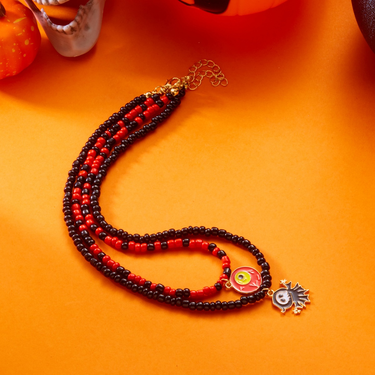 Naszyjnik z podwójną warstwą o – Men Accessories Evil Eye recenzja i cena