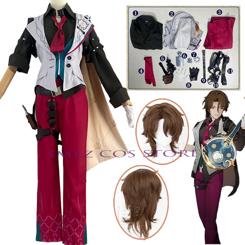 Gallagher Cosplay Honkai Star  – Men'S Accessories Anime recenzja i cena