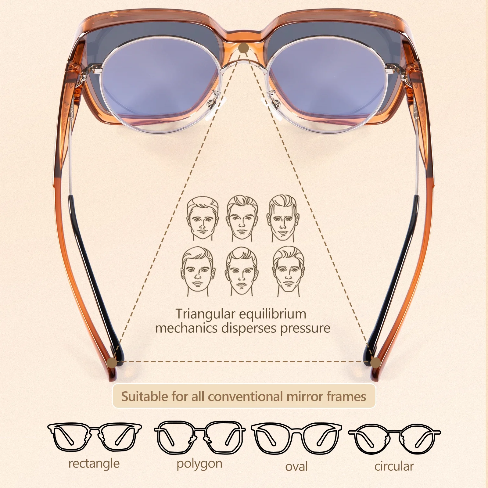 Okulary przeciwsłoneczne Kapvo – Sunglasses Polarized Men recenzja i cena