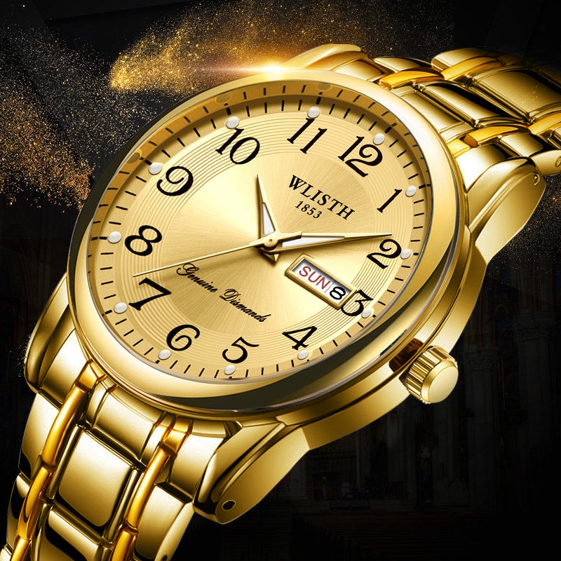 Luksusowy męski zegarek kwarco – Men'S Accessories Display recenzja i cena