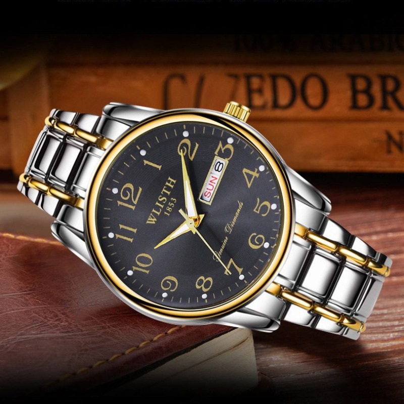 Luksusowy męski zegarek kwarco – Men'S Accessories Display recenzja i cena