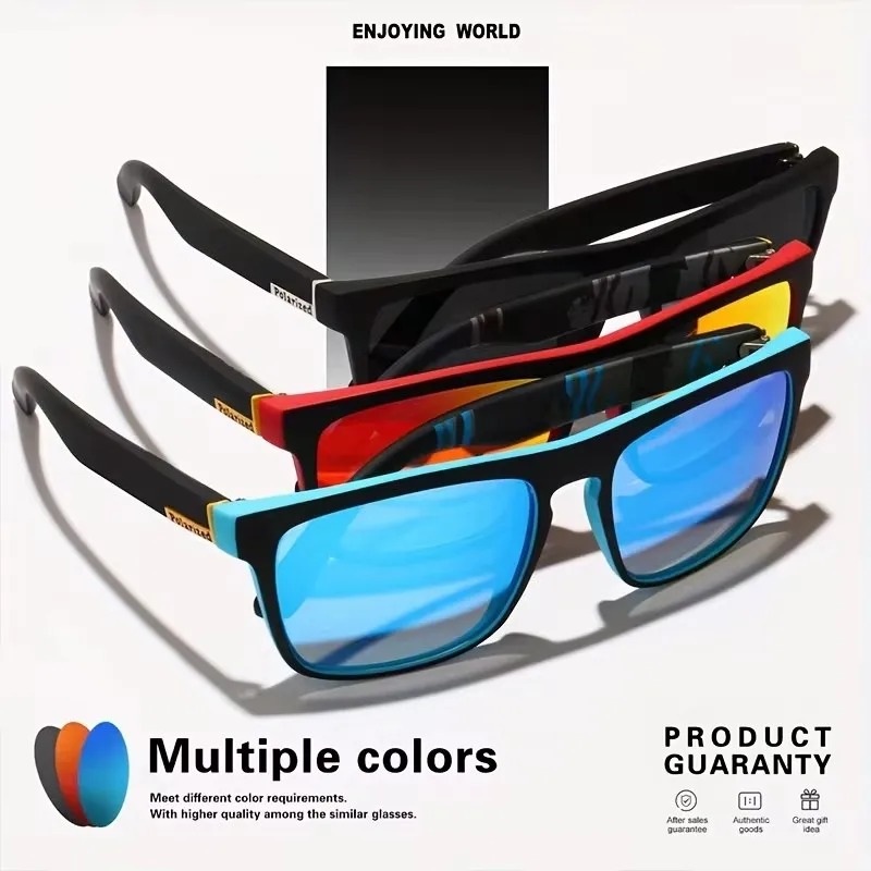 Okulary przeciwsłoneczne kwadr – Sunglasses Polarized Men recenzja i cena