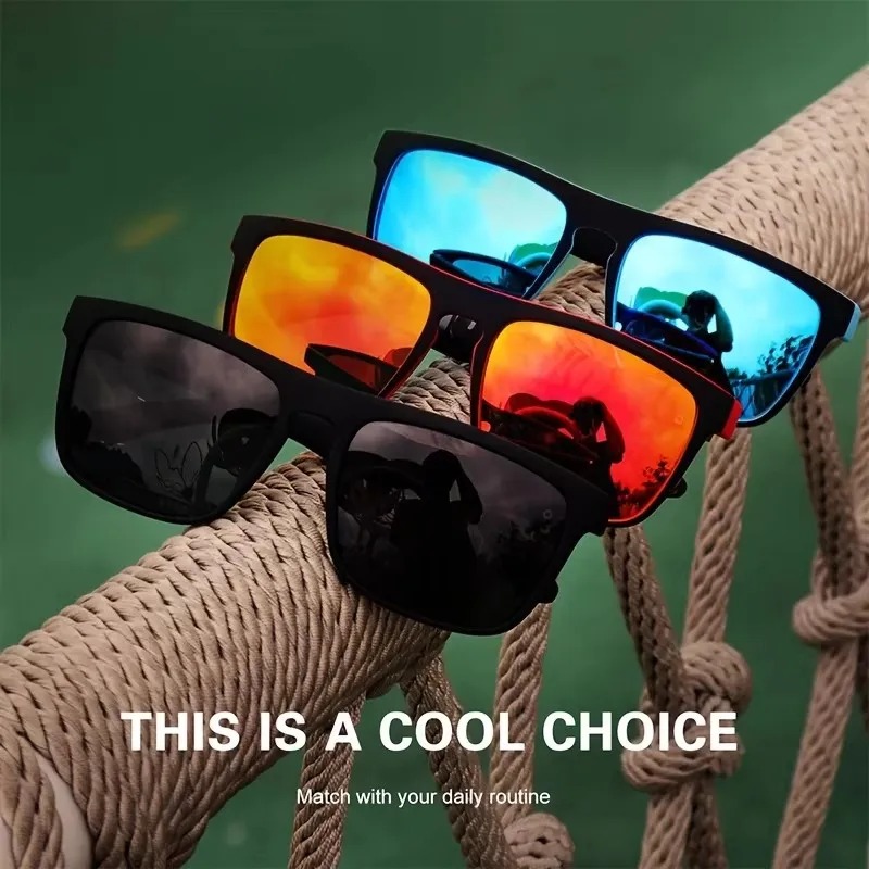 Okulary przeciwsłoneczne kwadr – Sunglasses Polarized Men recenzja i cena