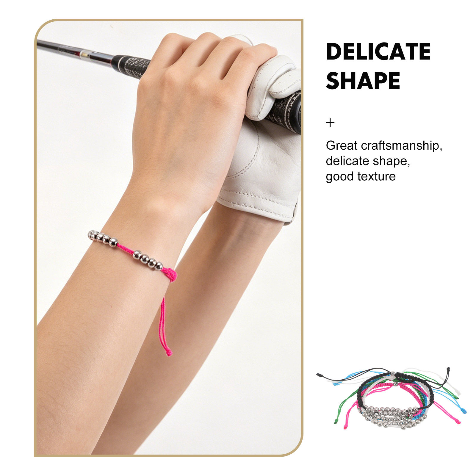 5 szt. stalowych bransoletek z – Bead Bracelet Men recenzja i cena