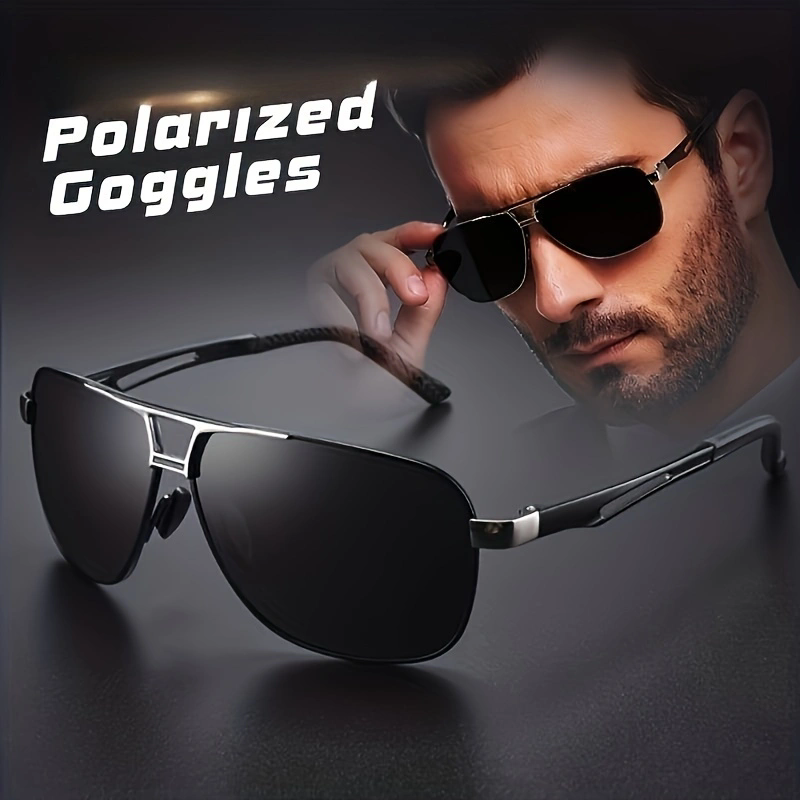 Modne metalowe okulary przeciw – Sunglasses Polarized Men recenzja i cena