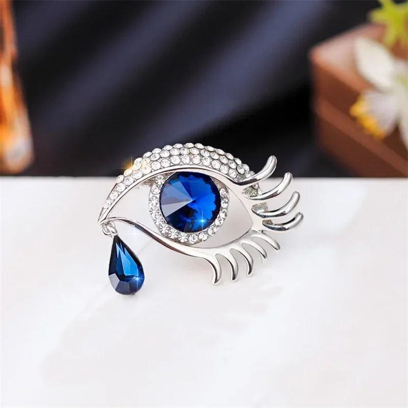 1 szt. Modna broszka z motywem – Men Accessories Evil Eye recenzja i cena