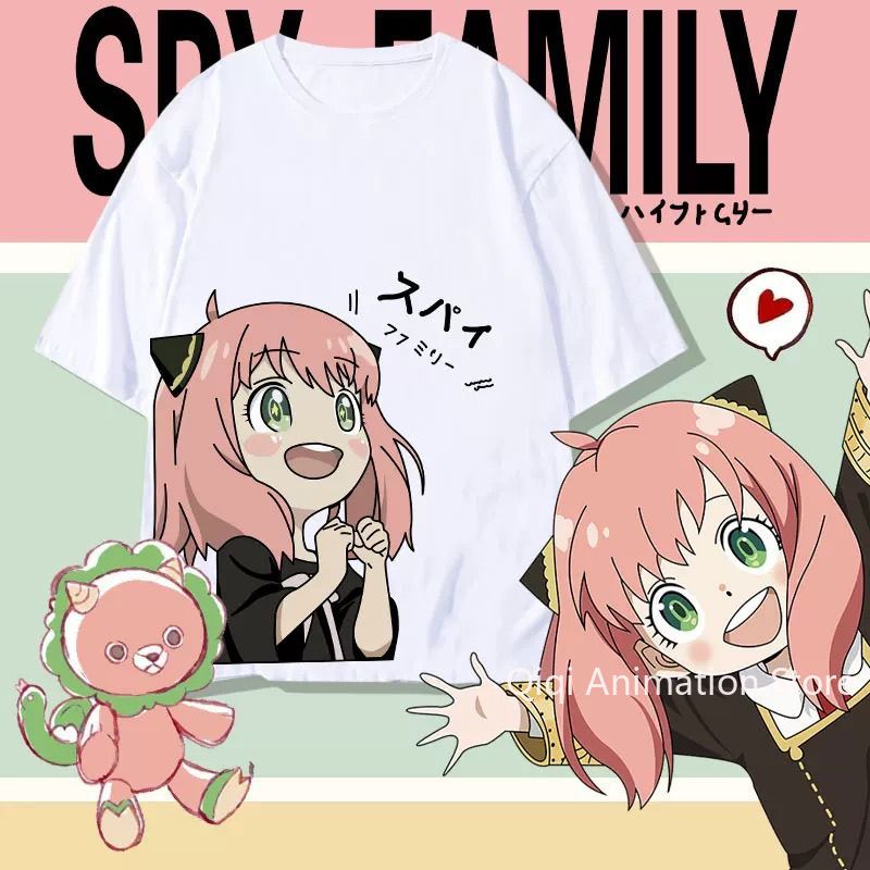 Koszulka z krótkim rękawem SPY – Men'S Accessories Anime recenzja i cena