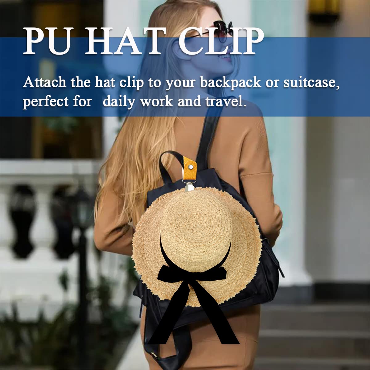 Klips do kapelusza ze skóry PU – Men'S Accessories Holder recenzja i cena