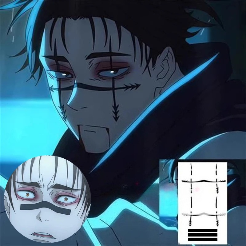Naklejki Tatuaże Choso Anime J – Men Accessories For Party recenzja i cena