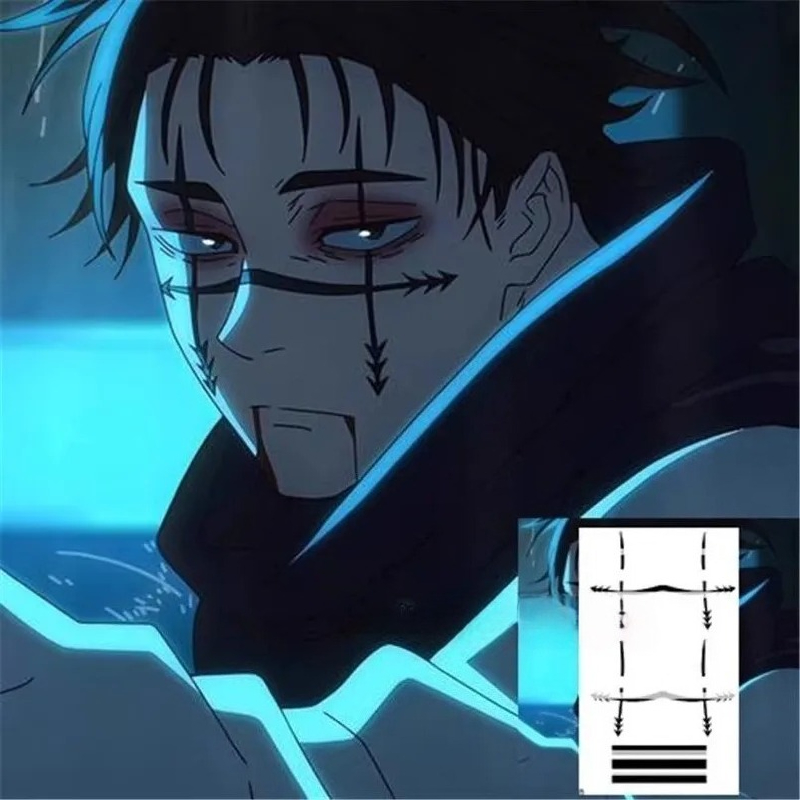 Naklejki Tatuaże Choso Anime J – Men Accessories For Party recenzja i cena